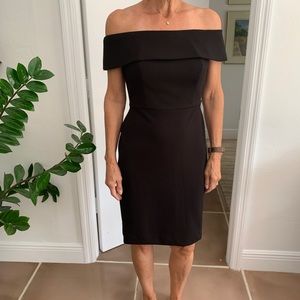 Black Off the Shoulder Dress